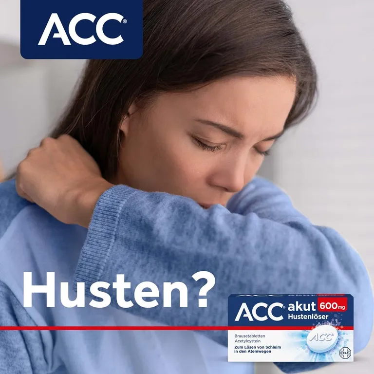 shopapotheke ACC® akut 600 mg bei Husten - Schleimlöser bei Husten 1 Brausetablette täglich Im Verkauf