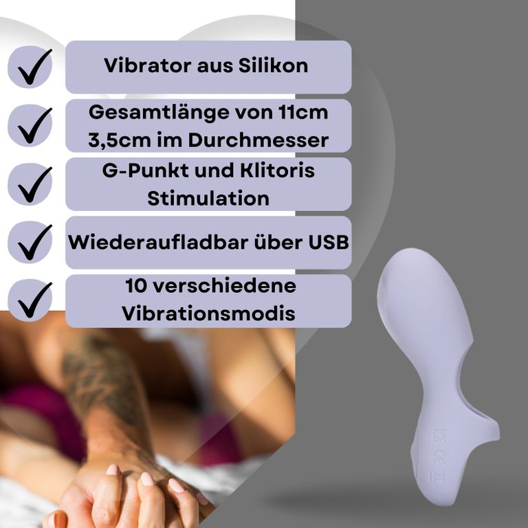 shopapotheke Lovelyness - Finger Vibrator Pulse Saisonschlussverkauf