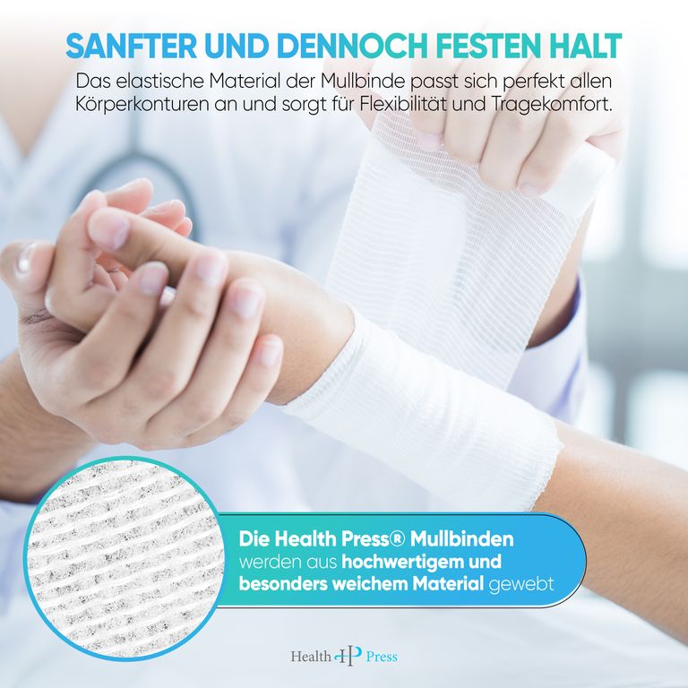 shopapotheke Health Press® Mullbinde elastisch Muttertagsangebot