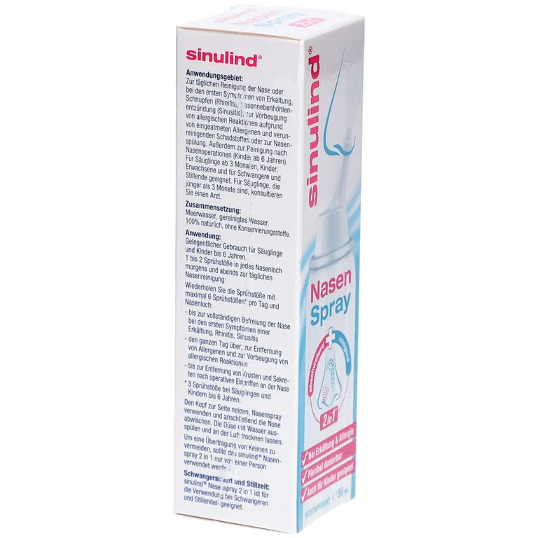 shopapotheke Sinulind® 2in1 Nasenspray Riesige Ersparnisse