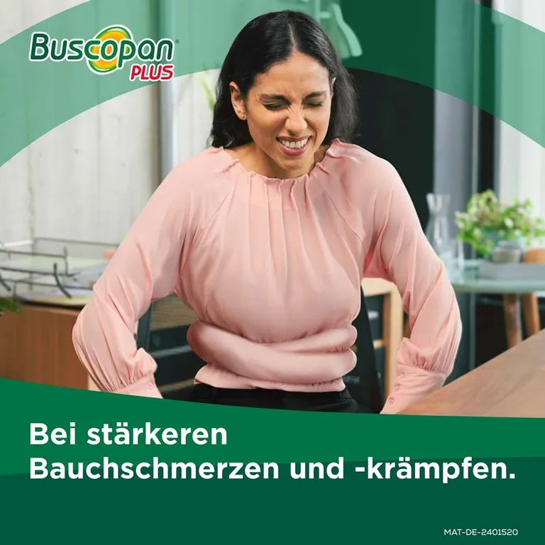 shopapotheke Buscopan Plus bei Bauchschmerzen und Regelschmerzen - Jetzt 10% mit dem Code nattermann10 sparen* Rabatt