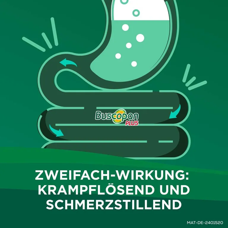 shopapotheke Buscopan Plus bei Bauchschmerzen und Regelschmerzen - Jetzt 10% mit dem Code nattermann10 sparen* Rabatt