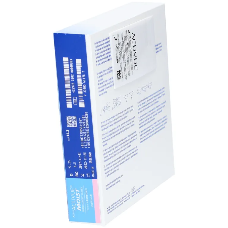 shopapotheke ACUVUE® 1-DAY MOIST BC 8 5 Tageslinsen Online Shopping