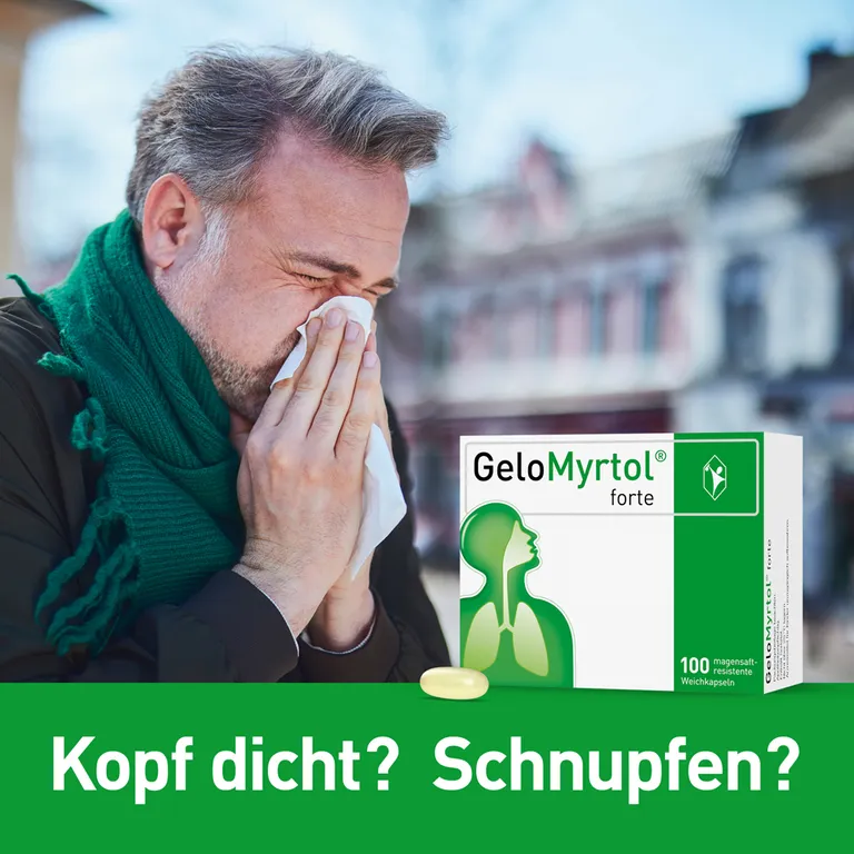 shopapotheke GeloMyrtol forte bei Sinusitis und Bronchitis mit Husten & Schnupfen Saisonschlussverkauf