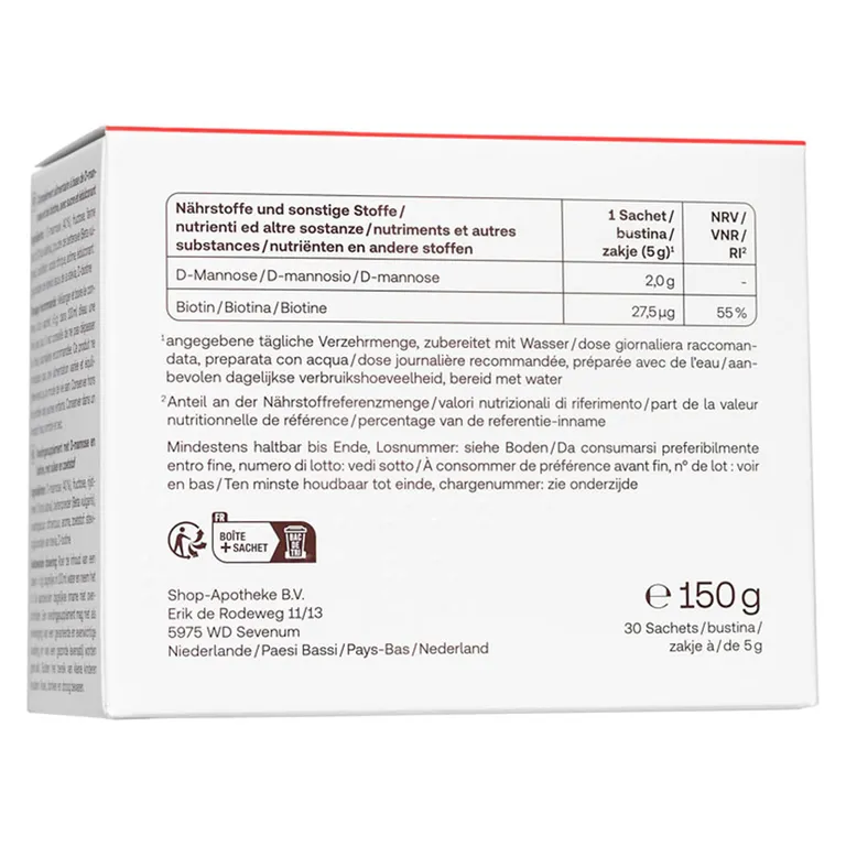 shopapotheke Redcare D-Mannose Osterangebot