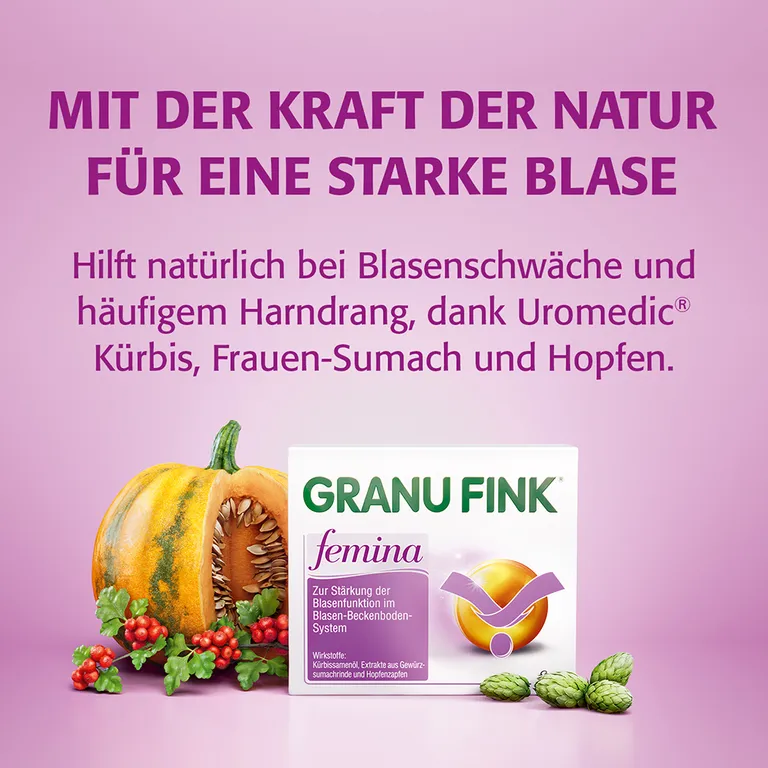 shopapotheke GRANU FINK® femina - Jetzt 10% mit dem Code perrigo10 sparen* Valentinstagsangebot