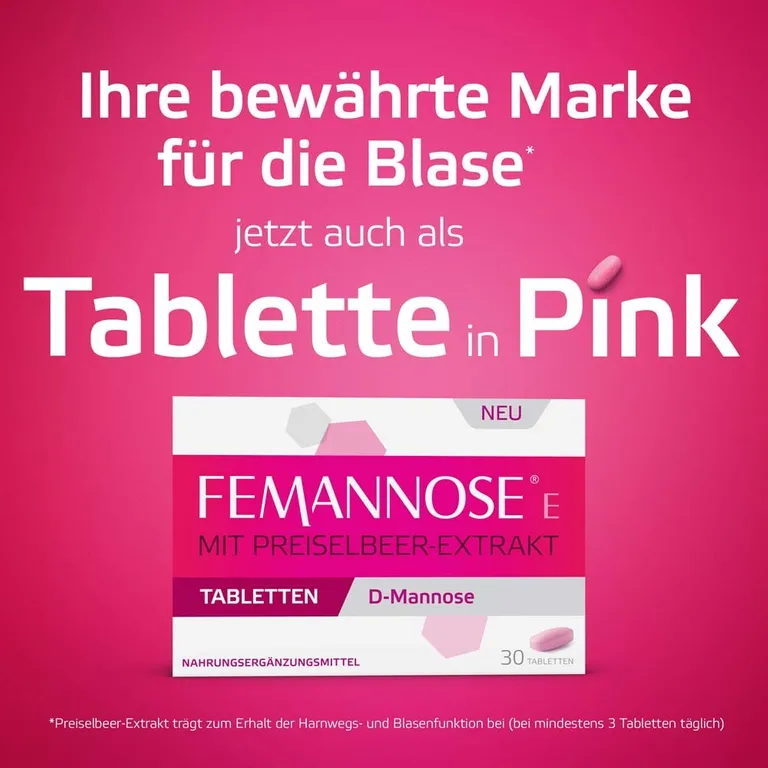 shopapotheke FEMANNOSE® E Tabletten VIP-Rabatte