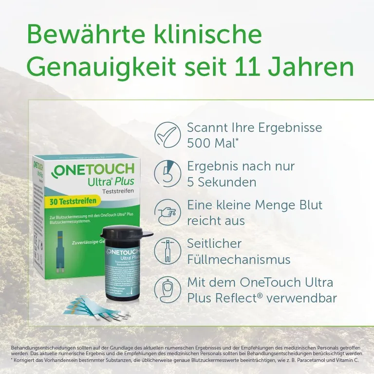 shopapotheke OneTouch Ultra® Plus Blutzuckerteststreifen zur Blutzucker-Messung bei Diabetes (Zucker-Krankheit) Bis zu 50% Rabatt