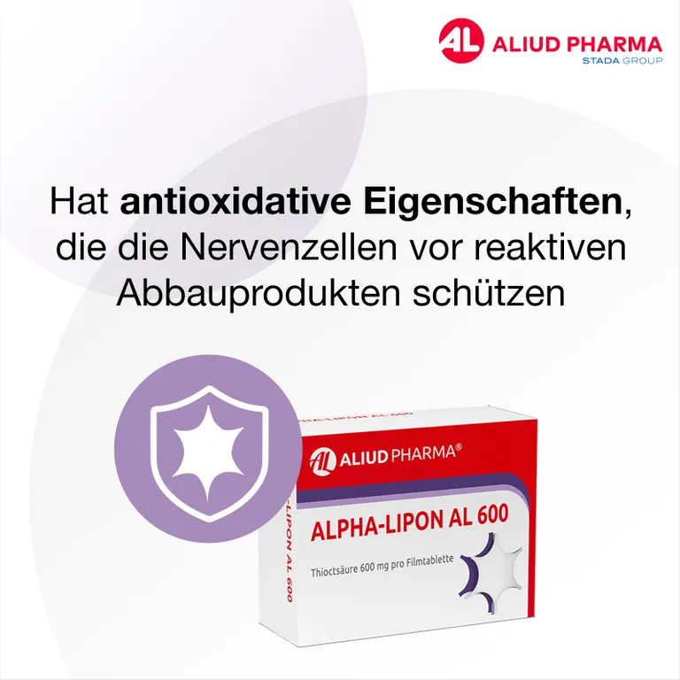shopapotheke Alpha-Lipon AL 600 für Missempfindungen bei diabetischer Nervenbeschädigung Begrenzt auf 3 Tage