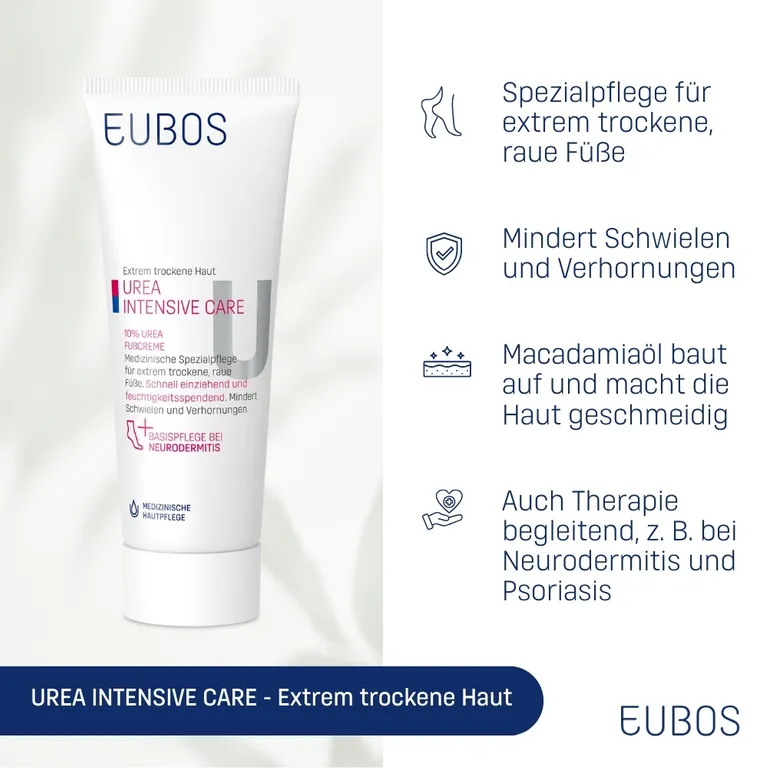 shopapotheke EUBOS® Trockene Haut Urea 10% Fußcreme Black Friday Preise