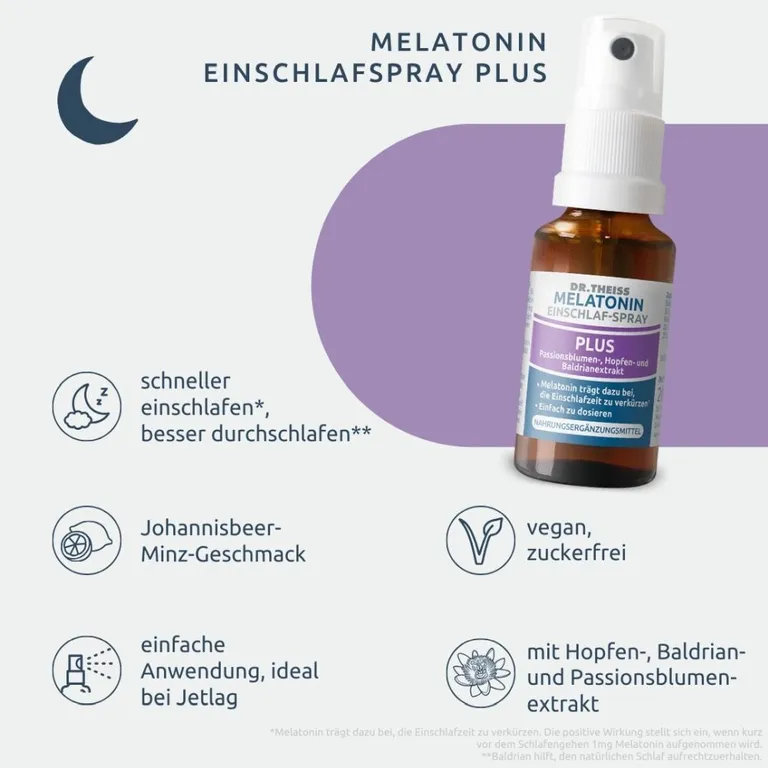 shopapotheke DR. THEISS Melatonin Einschlaf-Spray Plus Blitzverkäufe