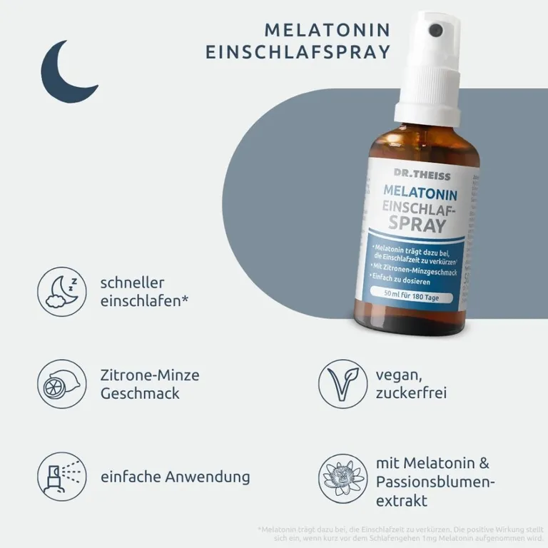 shopapotheke DR. THEISS MELATONIN EINSCHLAF-SPRAY Limitierter Zeitrabatt