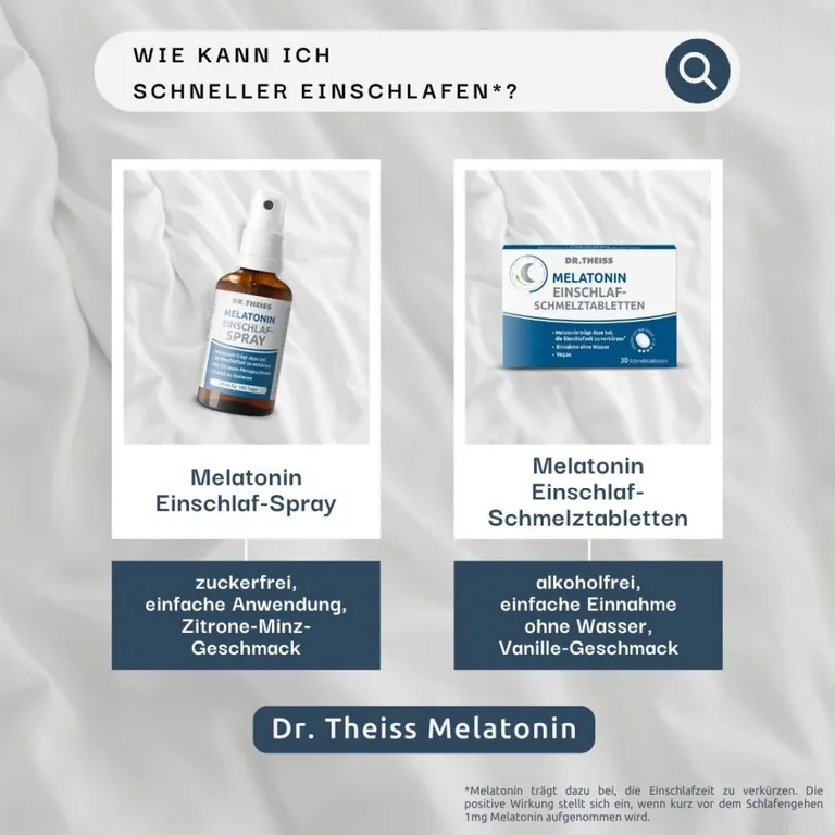 shopapotheke DR. THEISS MELATONIN EINSCHLAF-SPRAY Limitierter Zeitrabatt