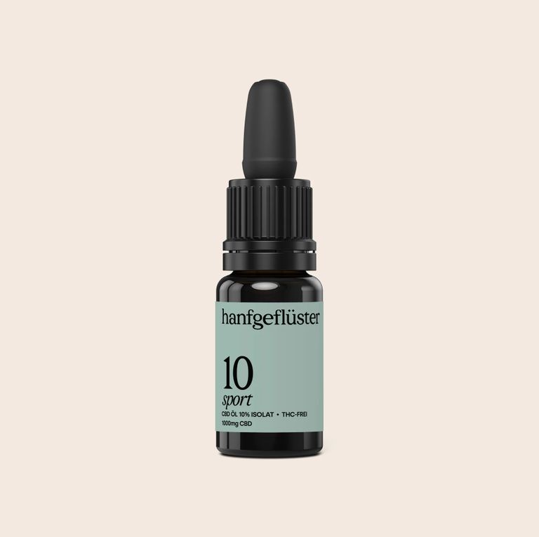 shopapotheke HANFGEFLÜSTER CBD Sport 10% Letzter Tag