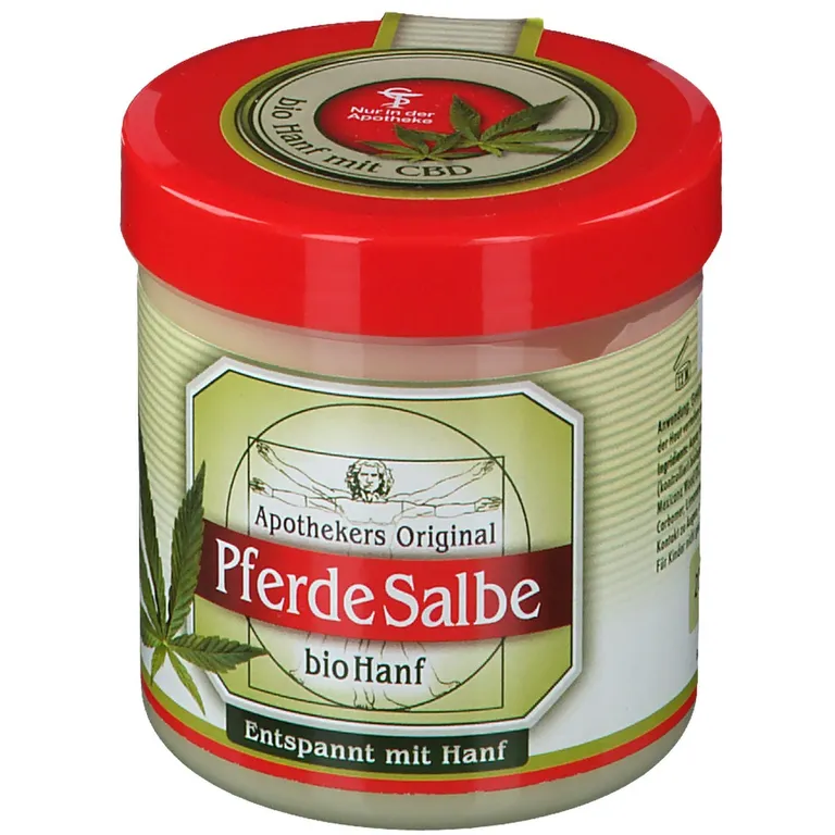 shopapotheke Apothekers Original Pferde Salbe bio Hanf Zeitbegrenzte Promotion