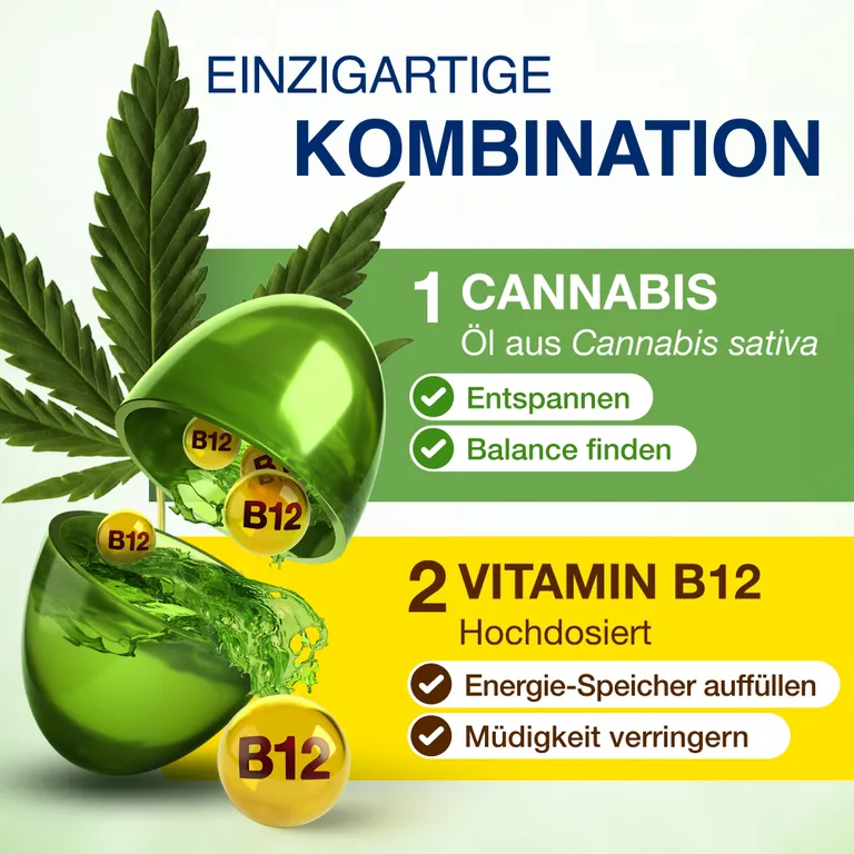 shopapotheke GELENCIUM® Cannabis Plus Kapseln mit Vitamin B12 Nur noch ein Tag übrig