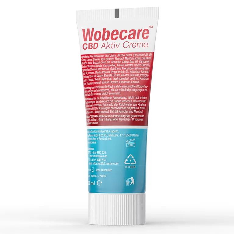 shopapotheke Wobecare® CBD Aktiv Creme Fabrikladen