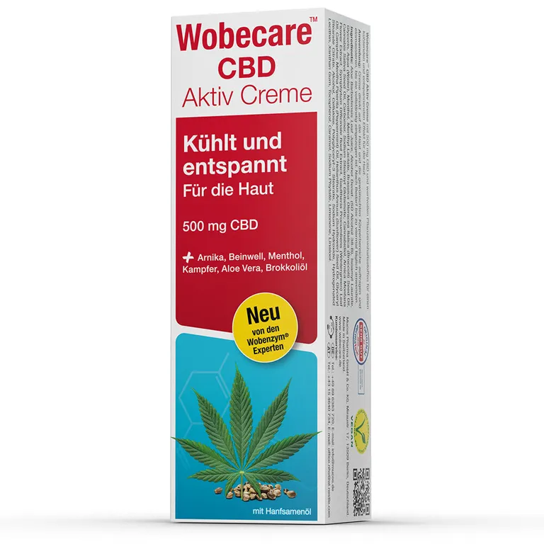 shopapotheke Wobecare® CBD Aktiv Creme Fabrikladen