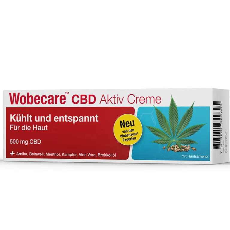 shopapotheke Wobecare® CBD Aktiv Creme Fabrikladen
