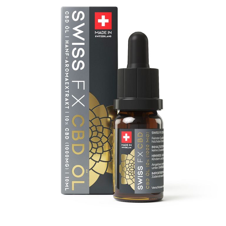 shopapotheke SWISS FX CBD Öl 10% Vollspektrum zollfrei