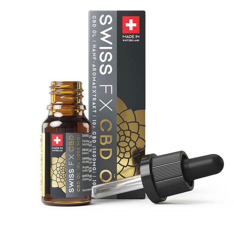 shopapotheke SWISS FX CBD Öl 10% Vollspektrum zollfrei