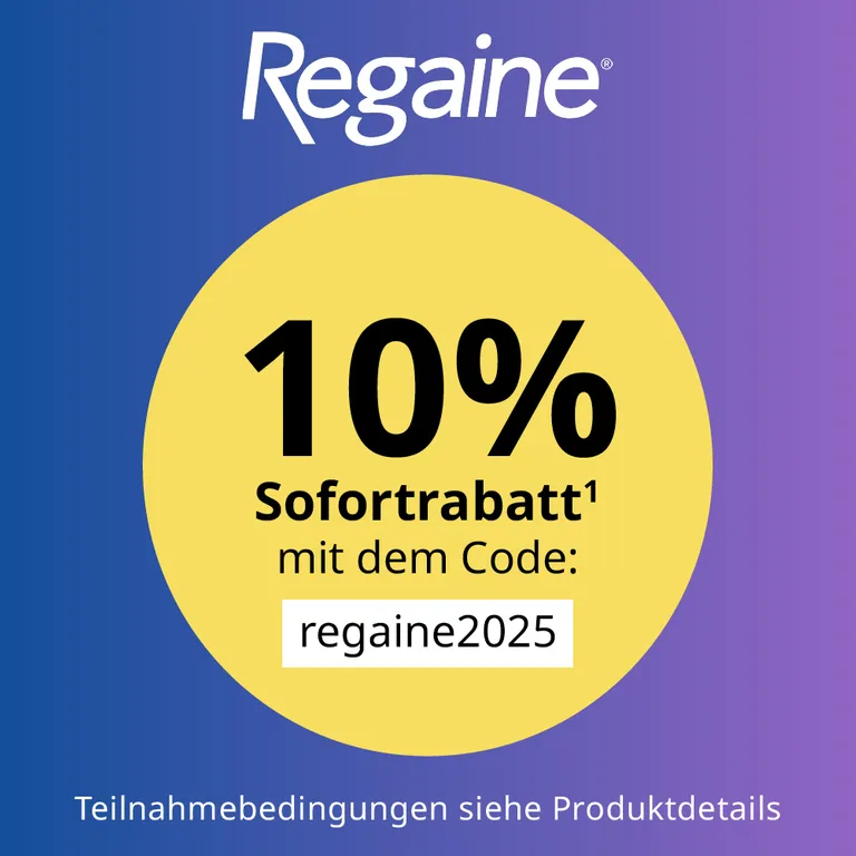 shopapotheke Regaine® Männer Schaum 3 Monats-Vorrat - Jetzt 10% mit dem Code "regaine2025" sparen* Meist gekauft