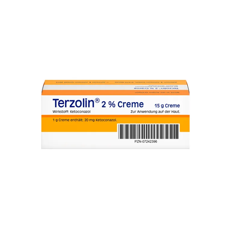 shopapotheke Terzolin® 2% Creme: pilzabtötendes Arzneimittel bei seborrhoischer Dermatitis oder Ekzem und Kleienpilzflechte Limitierter Zeitrabatt