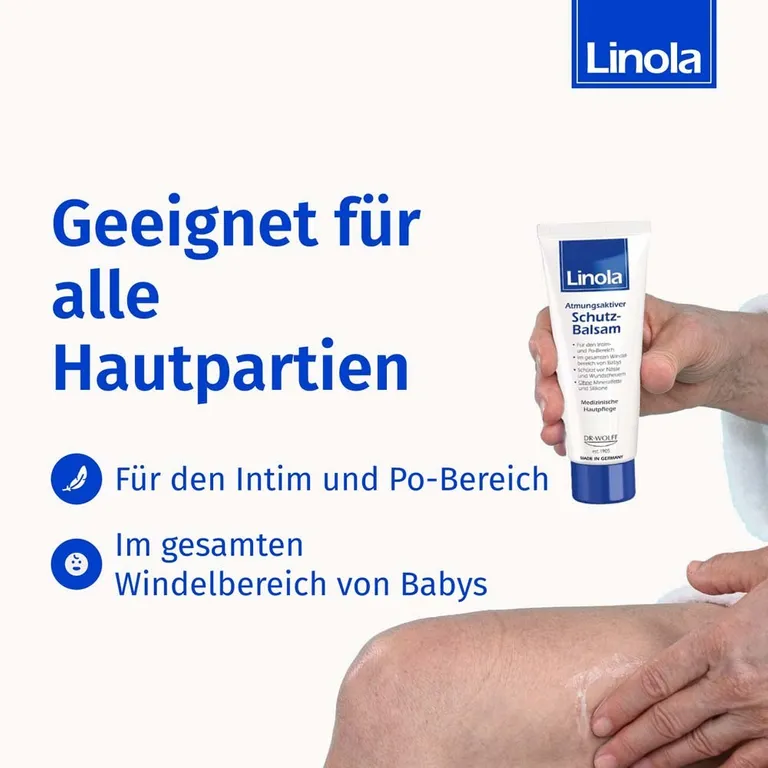 shopapotheke Linola Schutz-Balsam - Wundschutzcreme bei Hautwolf oder gereizter Haut Heißer Verkauf