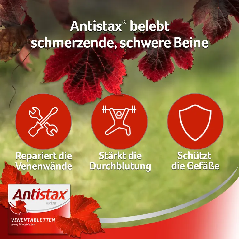 shopapotheke Antistax extra Venentabletten bei Krampfadern & Besenreiser Begrenzte Freigabe