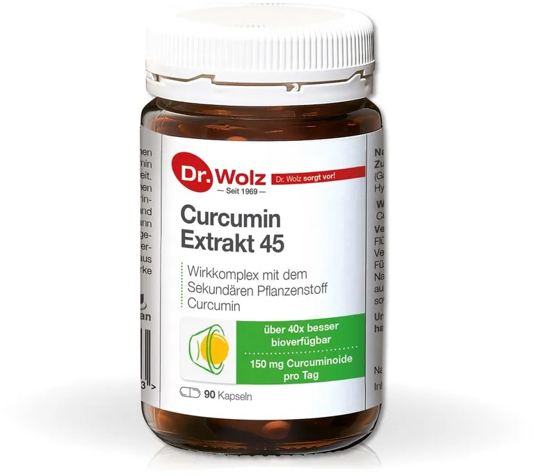 shopapotheke Curcumin Extrakt 45 Kapseln Fabrikladen