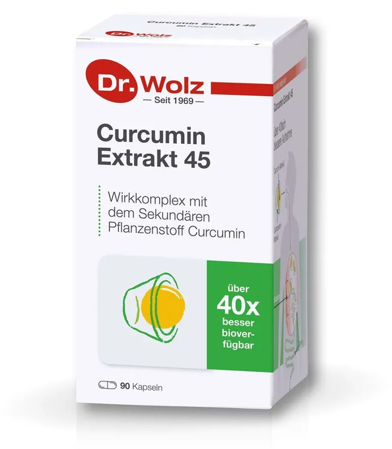 shopapotheke Curcumin Extrakt 45 Kapseln Fabrikladen
