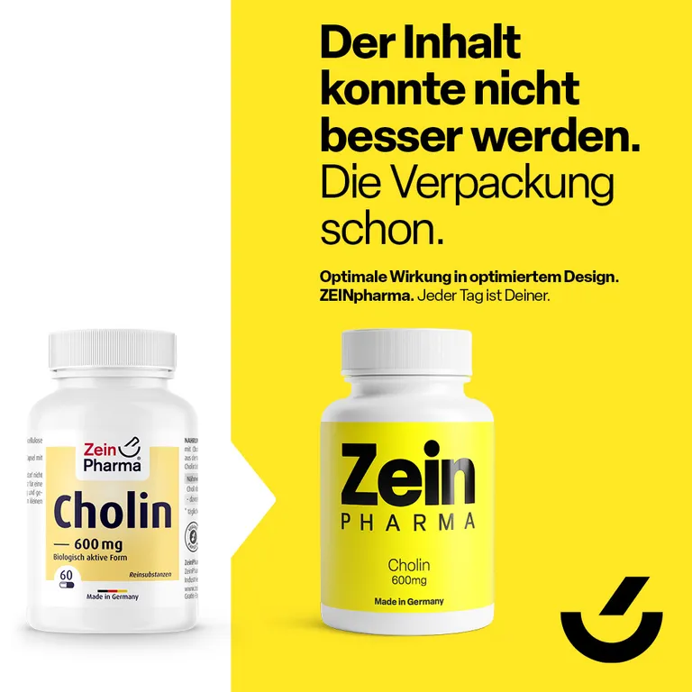 shopapotheke ZeinPharma® Cholin Kapseln 600 mg Fabrikverkauf