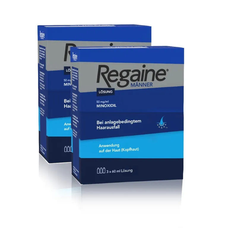 shopapotheke Regaine® Männer Lösung mit 5% Minoxidil 6 Monats-Vorrat Zeitbegrenzte Promotion