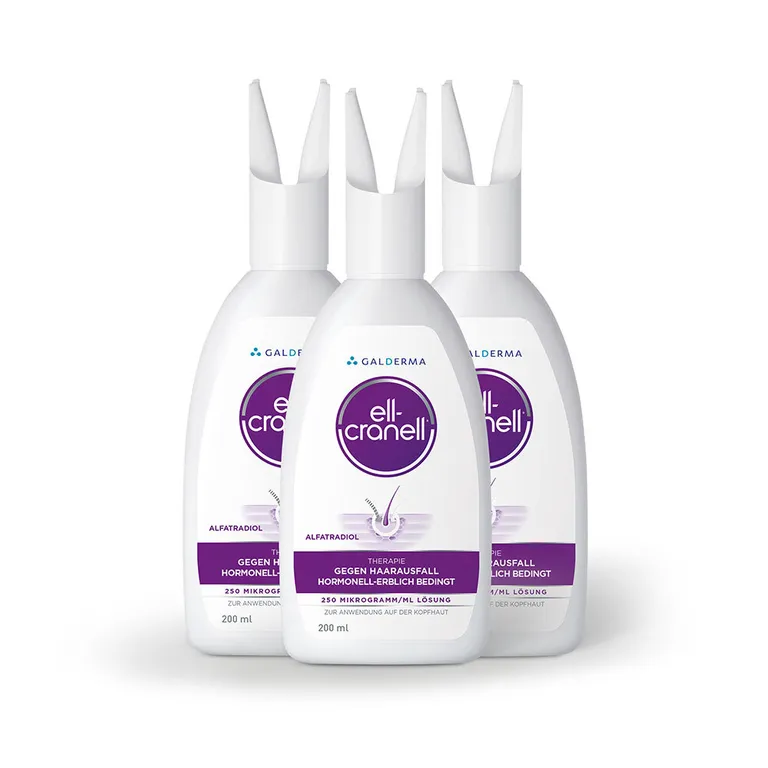 shopapotheke Ell-Cranell® bei hormonell-erblich bedingten Haarausfall Nur für heute