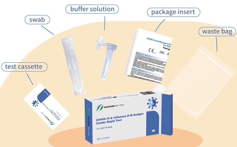 shopapotheke Safecare Bio-Tech Safecare Influenza A+B & Antigen Covid-19 Combo Rapid Test Rabatte dieses Monats