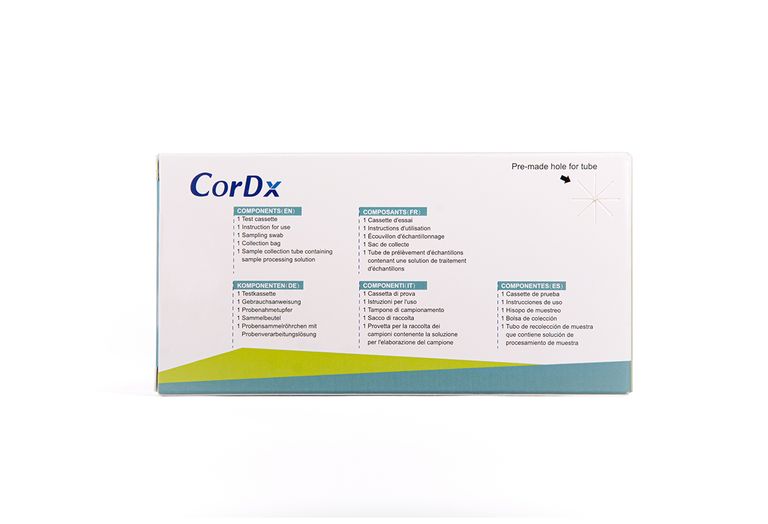 shopapotheke CorDx 4 in 1 Kombi-Test RSV Viren + Corona COVID-19 + Influenza A + B Online