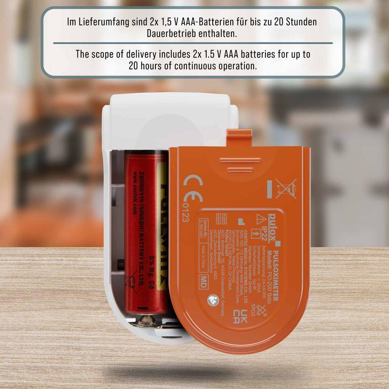 shopapotheke Pulox PO-200 Solo - Finger-Pulsoximeter - Orange Fabrikverkauf