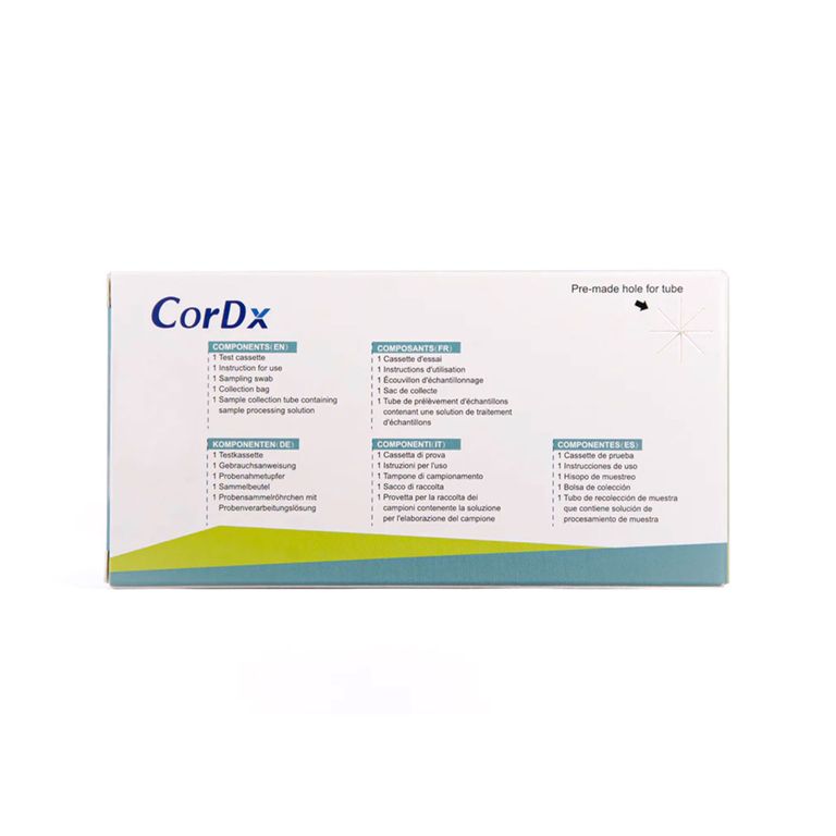 shopapotheke 4 in 1 CorDx Kombi + Influenza A + B RSV Viren + Corona COVID-19 Schnelltest + BLT Desinfektionsgel Blitzverkäufe