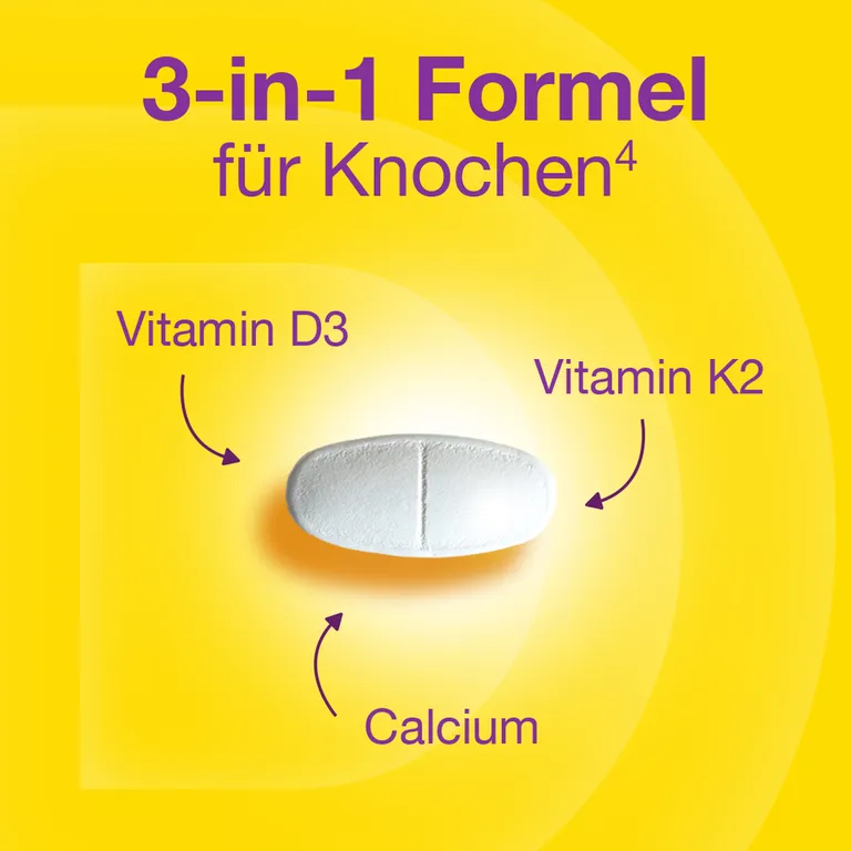 shopapotheke Vitamin D3 1000 I.E. VIGANTOLVIT Osteo mit K2 Kalzium für Knochen* Black Friday