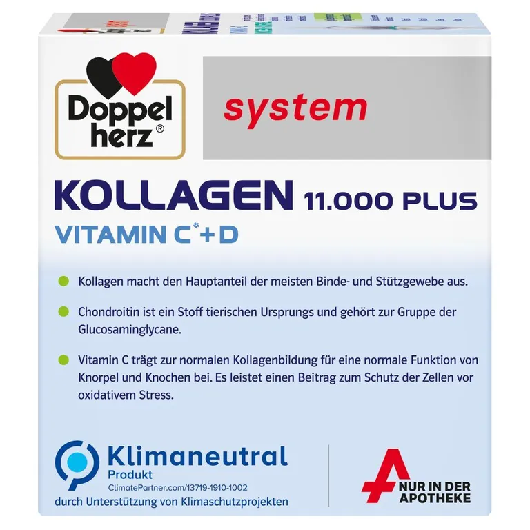 shopapotheke Doppelherz® system KOLLAGEN 11.000 PLUS Weihnachtsangebot
