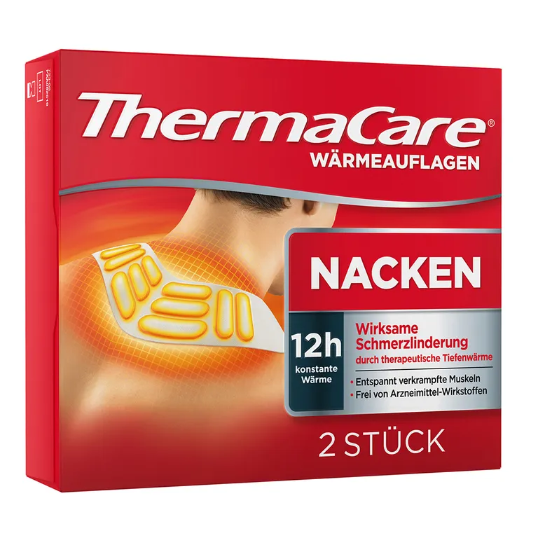 shopapotheke ThermaCare® Nacken Wärmepflaster für Nacken Schulter und Handgelenk wirksam Nackenschmerzen lindern Blitzangebot
