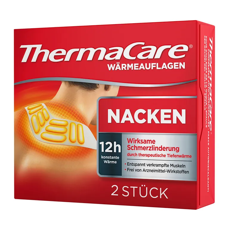 shopapotheke ThermaCare® Nacken Wärmepflaster für Nacken Schulter und Handgelenk wirksam Nackenschmerzen lindern Blitzangebot
