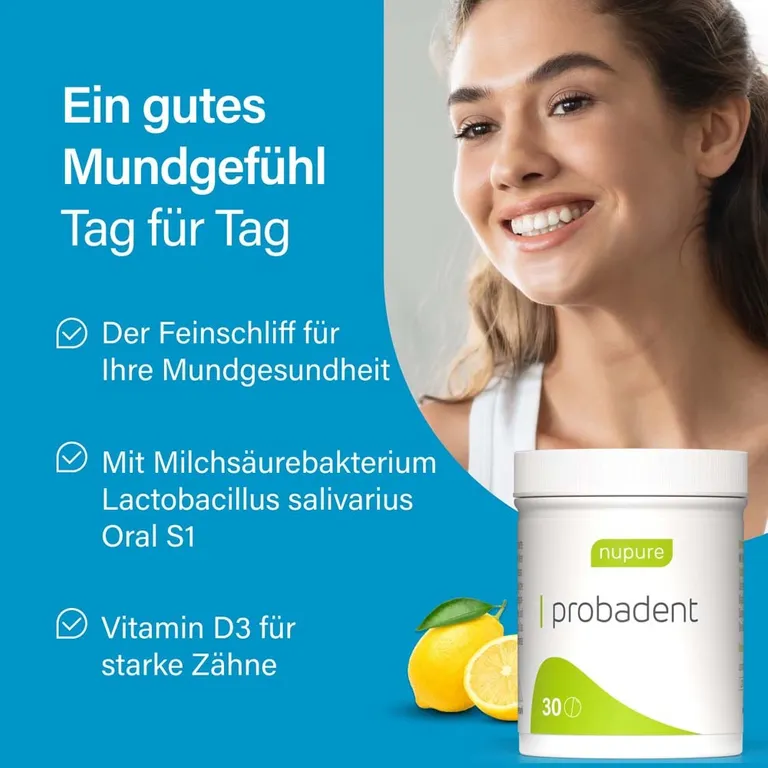 shopapotheke Nupure probadent - Lutschtabletten gegen Mundgeruch VIP-Rabatte