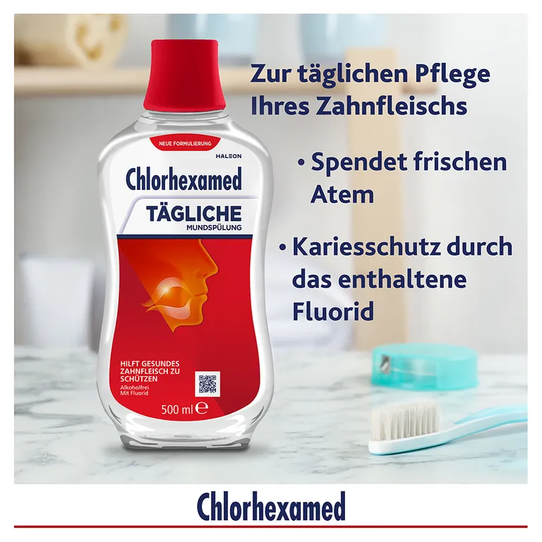 shopapotheke Chlorhexamed Tägliche Mundspülung mit Chlorhexidin (0 06 %) Tiefpreis