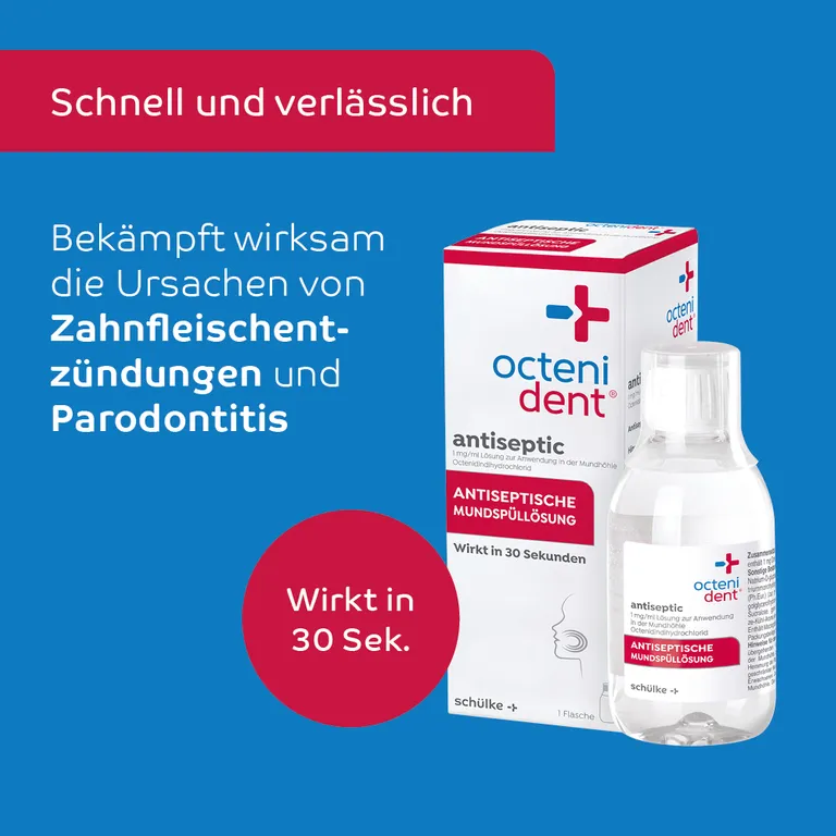 shopapotheke octenident® antiseptic Antiseptische Mundspüllösung Bis zu 55% Rabatt