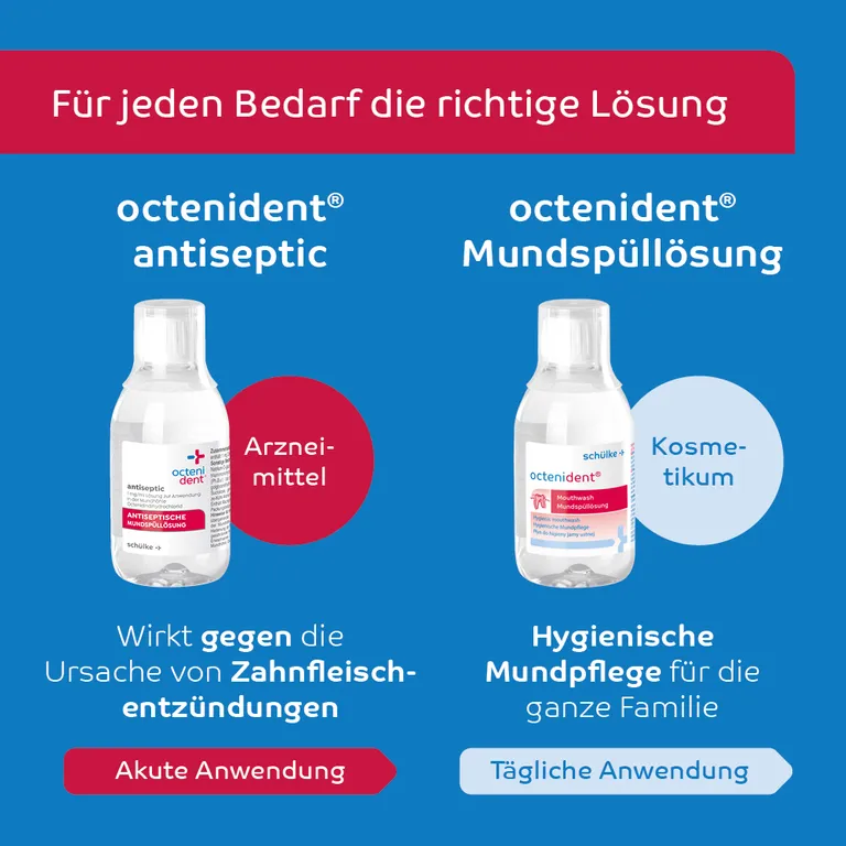 shopapotheke octenident® antiseptic Antiseptische Mundspüllösung Bis zu 55% Rabatt