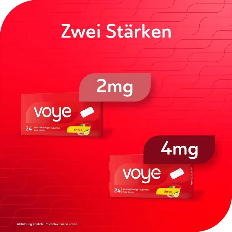 shopapotheke Voye Citrus4 mg wirkstoffhaltiges Kaugummi Limitierter Zeitrabatt
