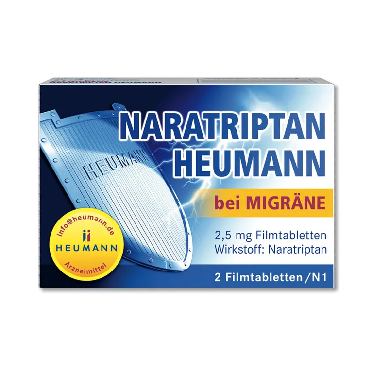 shopapotheke Naratriptan HEUMANN bei Migräne 2 5 mg Filmtabletten Sonderangebot