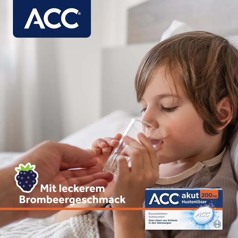 shopapotheke ACC® akut 200 mg bei Husten - Schleimlöser für die ganze Familie ab 2 Jahren Exklusivangebot