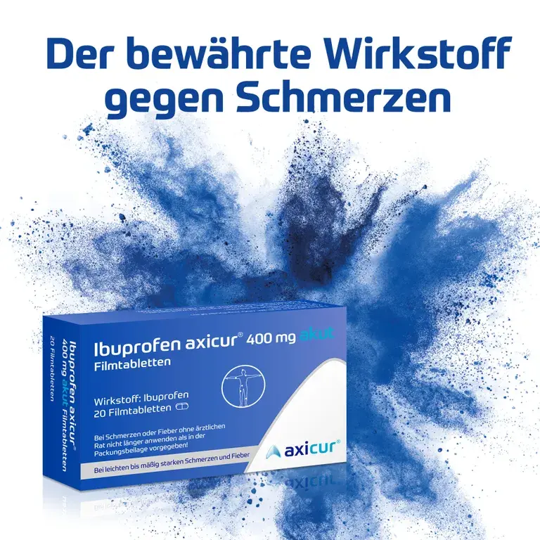 shopapotheke Ibuprofen axicur® 400 mg akut Filmtabletten Vatertagsangebot